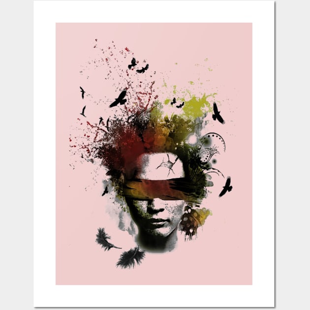 woman artistic design Wall Art by Rudi T-Shirt